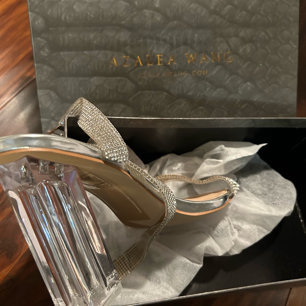 Azalea Wang rhinestone sexy heels brand new in box never worn.